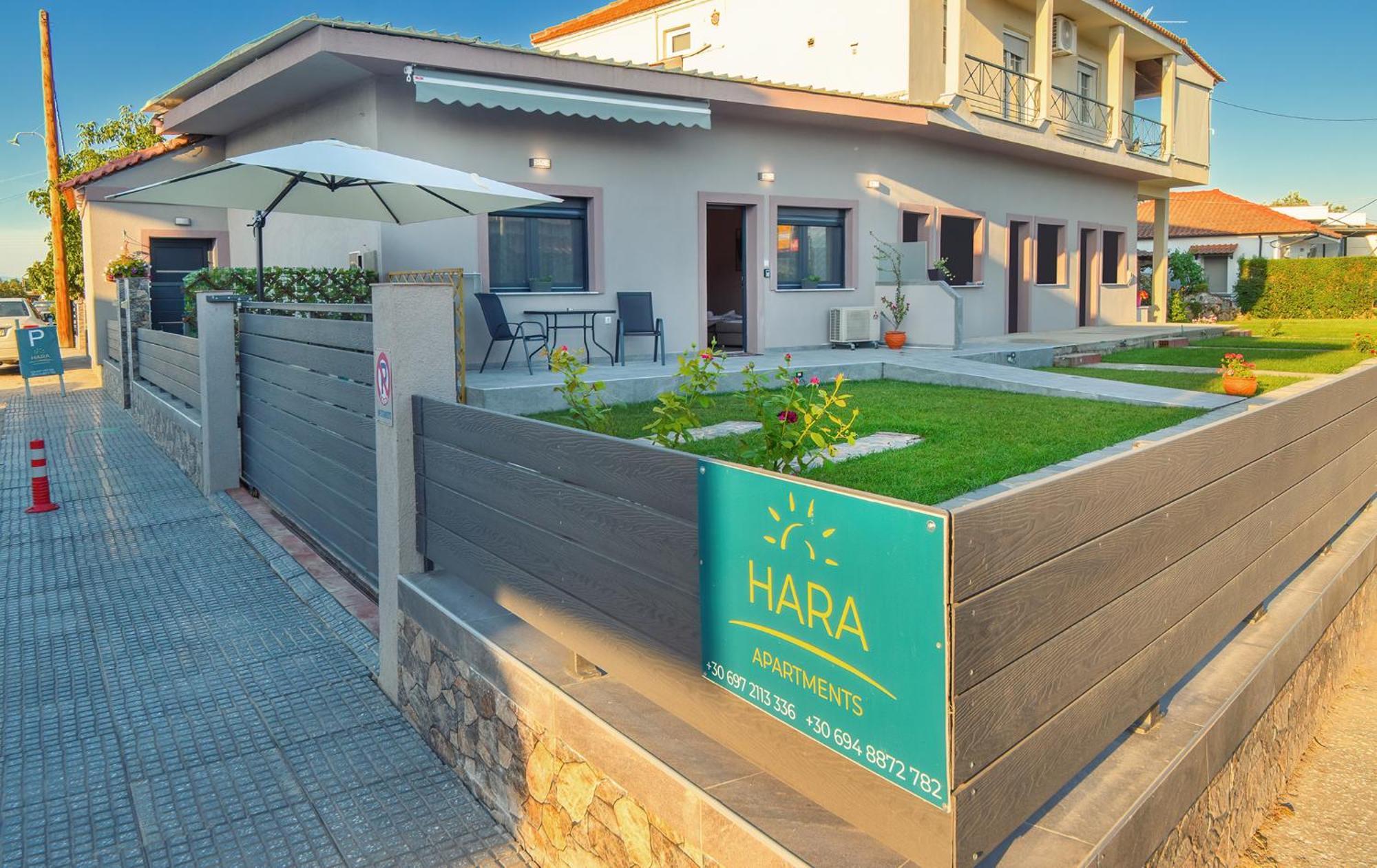Hara Apartments Chrysoupolis エクステリア 写真